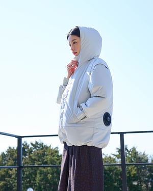 クロス ファンクションの空調服がアップデート　4WAY仕様で男女兼用できるサイズに