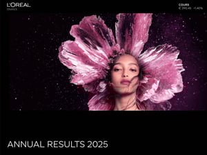 ロレアル2025年12月期は過去最高の粗利益率と営業利益率　ケラスターゼなどヘアケアが成長を後押し