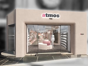 アトモスピンク原宿旗艦店が移転リニューアル　新たにソックス専用スペースを設置