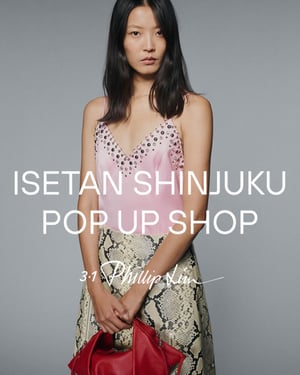 ミシェル・リーによる「3.1 フィリップ リム」が伊勢丹新宿店でポップアップを開催