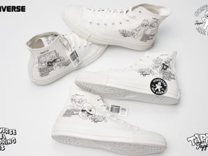 コンバースがタトゥーアーティスト TAPPEIとのコラボオールスターを発売　アッパーとタンをカスタマイズ可能