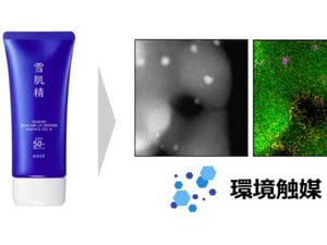 コーセーが化粧品アップサイクル技術の開発に着手　不用な日やけ止めを環境触媒へ