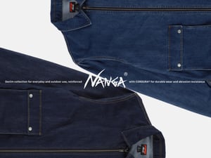 ナンガが初のデニムアイテムを発売　アウトドア視点でデザイン