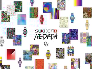 スウォッチが「AI-DADA」の提供を開始　プロンプトを入力するだけでAIが世界でひとつだけの時計をデザイン