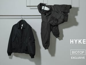 ハイク × ビオトープから新作　25年秋冬のジャケットをシーズンレス仕様にアップデート