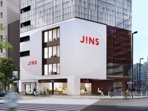 バーバリー新宿店跡に出店、「ジンズ」世界最大の旗艦店のオープン日が決定　カフェを併設