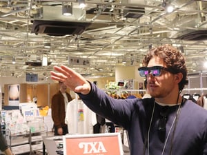 ハラカドで最新ARスマートグラスを体験　「Local Lens AR」が魅せる未来のオモハラ観光