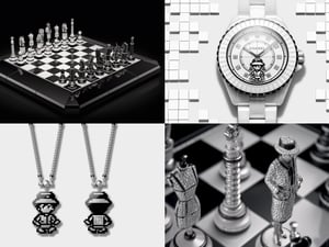 シャネル、ゲームから着想したウォッチコレクション発表　チェスやネックレスも