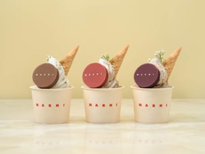 マルニ フラワー カフェがリニューアル　パティスリィ アサコイワヤナギとのコラボメニュー提供