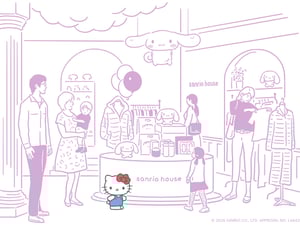 マッシュグループから新業態「サンリオハウス」　ファッション、ビューティ、ホームグッズ、フードを提案