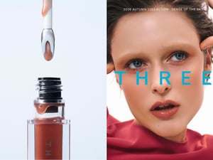 【2026年秋コスメ】THREE：空を見上げた時の感覚を落とし込んだプランプリップやチークなど