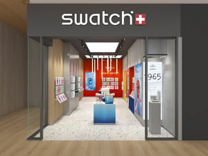 スウォッチ、国内の空港初の直営店を関西国際空港にオープン　フルライン展開