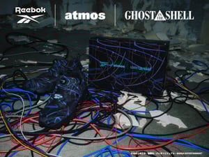 アトモス × リーボック × 攻殻機動隊　草薙素子モチーフの「インスタポンプフューリー」発売