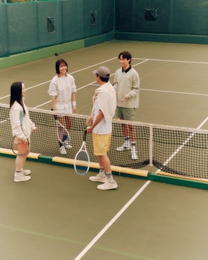 WEEKEND COURT CLUB　ニューバランスで叶える、秋のテニスルック