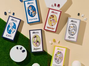 コーセー「ミュウ メイズ」がパ・リーグ6球団とのコラボネイルシールを発売
