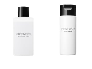 アディクションから“溜めない肌”へ導くふき取り化粧水と酵素洗顔料が登場