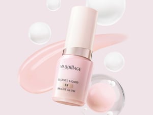 「マキアージュ」“ファンデ美容液”からワントーン明るい肌を叶える新作　自然な素肌感を演出