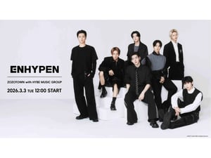 ゾゾとHYBEの協業企画第5弾　ENHYPENとのオリジナルアイテムが登場