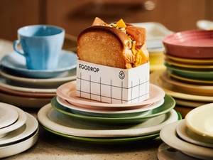 韓国発「エッグドロップ」が日本1号店を青山にオープン、韓国式エッグサンドを提供