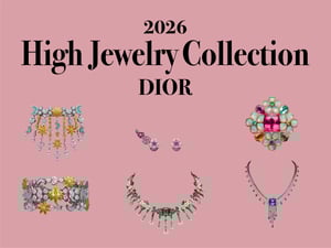 【2026年新作ハイジュエリー】名門ジュエラーのハイジュエリーコレクションvol.1「ディオール」編