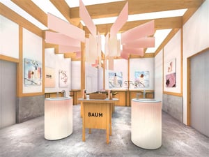 バウムが限定「サクラシリーズ」を体感できるポップアップを下北沢で開催