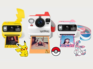 ポラロイドとポケモンが初コラボ　ニンフィアデザインのカメラなど9型を発売