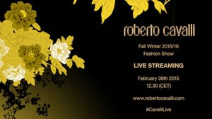 【生中継】ロベルト カヴァリが最新コレクション発表へ 15-16年秋冬ミラノ
