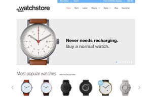 アップルウォッチに対抗？dezeen誌サイトの「普通の時計を買おう」ヴィジュアルが話題