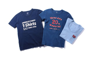 スリードッツ、20周年を記念してビューティフルピープルがTシャツリメイク