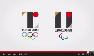 【動画】東京五輪のエンブレムデザイン発表 佐野研二郎が制作