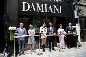 ダミアーニがアジア事業に積極投資 タワー型旗艦店を銀座中央通りにオープン