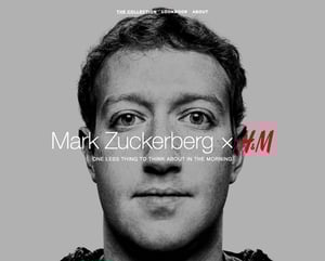 マーク・ザッカーバーグの定番グレーTシャツをH&Mが発売？コラボ発表