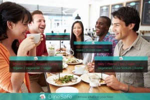 食物アレルギーからレストランが選べるアプリ「DineSafe」がアメリカで公開