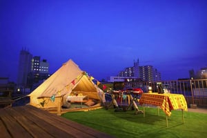 下北沢でグランピング「シモキタテラス」とは？