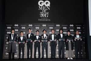 元SMAP稲垣・草なぎ・香取ら選出、GQが"2017年最も輝いた男"9人を発表