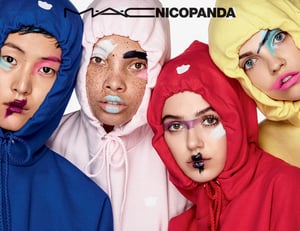 M・A・C×ニコパンダ、パンダデザインのメーキャップコレクションを発売