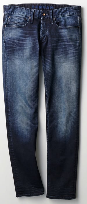 メンズビギ×デンハム、ダブルネームのジーンズを発売