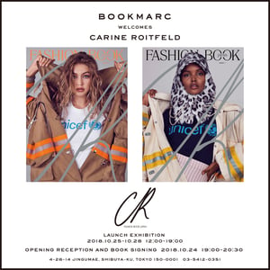 「CRファッションブック」日本版創刊記念、カリーヌ・ロワトフェルドのサイン会開催