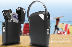 海外旅行に、もち歩ける金庫「セーフティー・ボックス」登場