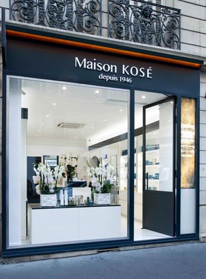 コーセーが欧州初のコンセプトショップ「Maison KOSÉ」をパリに出店