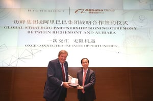 リシュモンが中国本格進出、アリババとパートナーシップ契約を締結