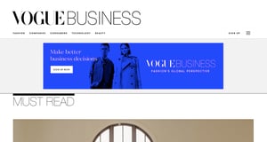 コンデナストが新BtoBメディア「ヴォーグ ビジネス」を始動、メールマガジンで配信
