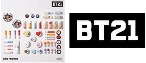 「BT21」キャラクターコスメの日本公式サイト開設、ベースメイクやアイシャドウなど販売