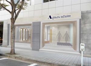 「アクアスキュータム」メンズ・ウィメンズ・ホワイトレーベルを展開する全国初の直営店オープン、トレンチコートのカスタマイズも