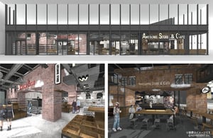 カフェ併設の「オーサムストア」新旗艦店、7月開業のキュープラザ池袋内にオープン