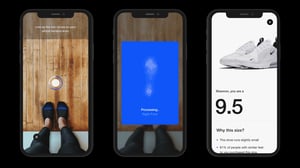 「ナイキ」のアプリが最適なシューズのサイズを提案する新機能追加へ、数秒で採寸が可能