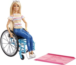 車椅子に乗ったバービー人形が日本で販売へ、美の多様性を発信