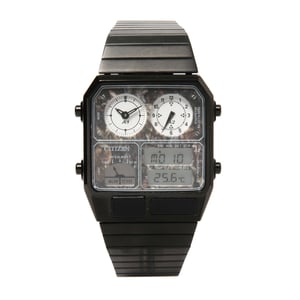 ビームスがシチズンに別注、1980年代に人気を博した時計「アナデジテンプ」復刻モデル発売