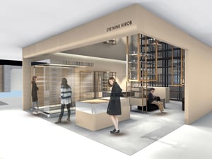 ベイクルーズ初の眼鏡専門店「アイシンク ヒロブ」が新宿フラッグスにオープン