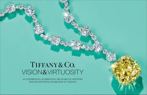 ティファニーが初の展覧会を上海で開催、100カラット超えのダイヤモンドの展示も